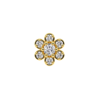 7 Stone Daisy End With Diamond