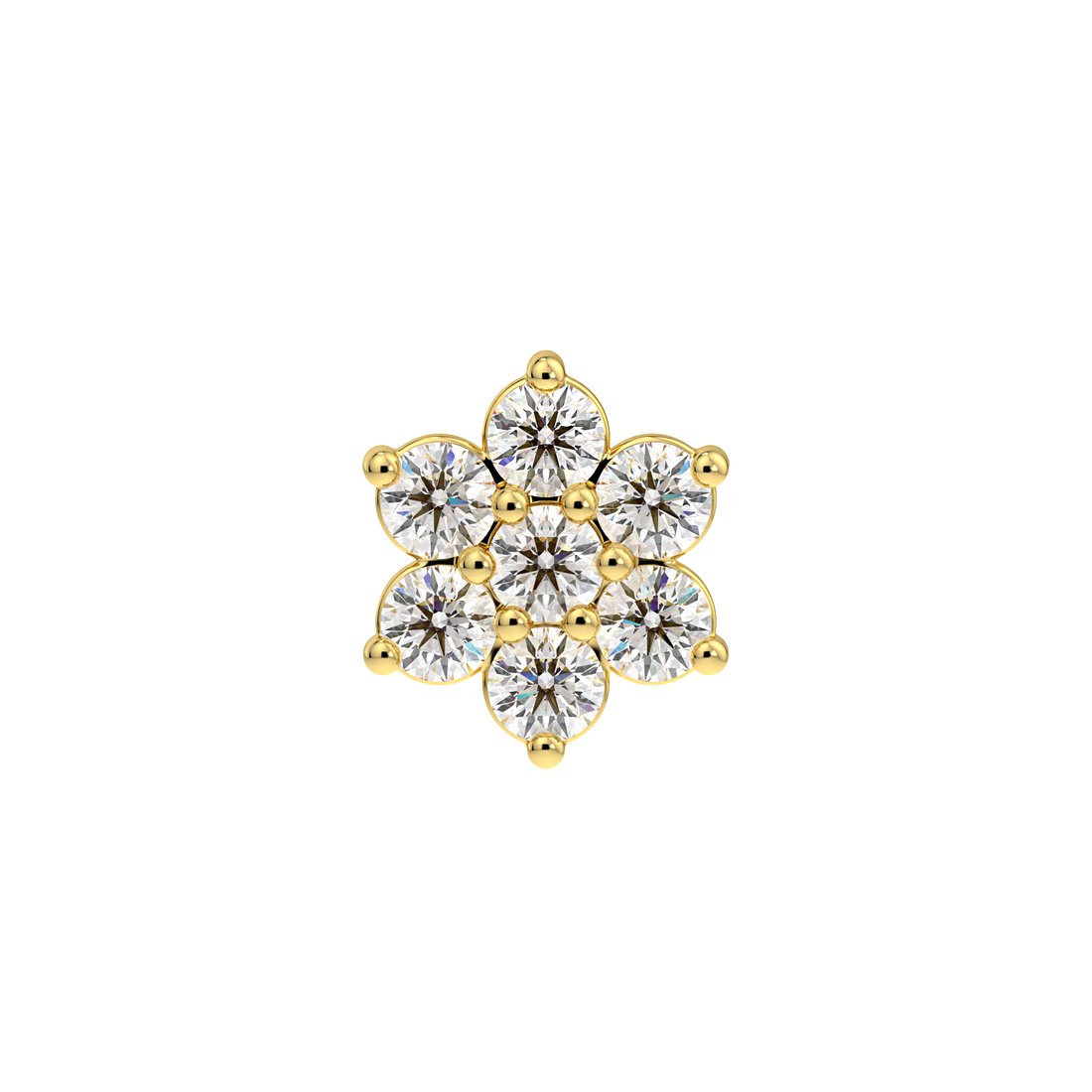 7 Stone Flower 1.25mm Stones