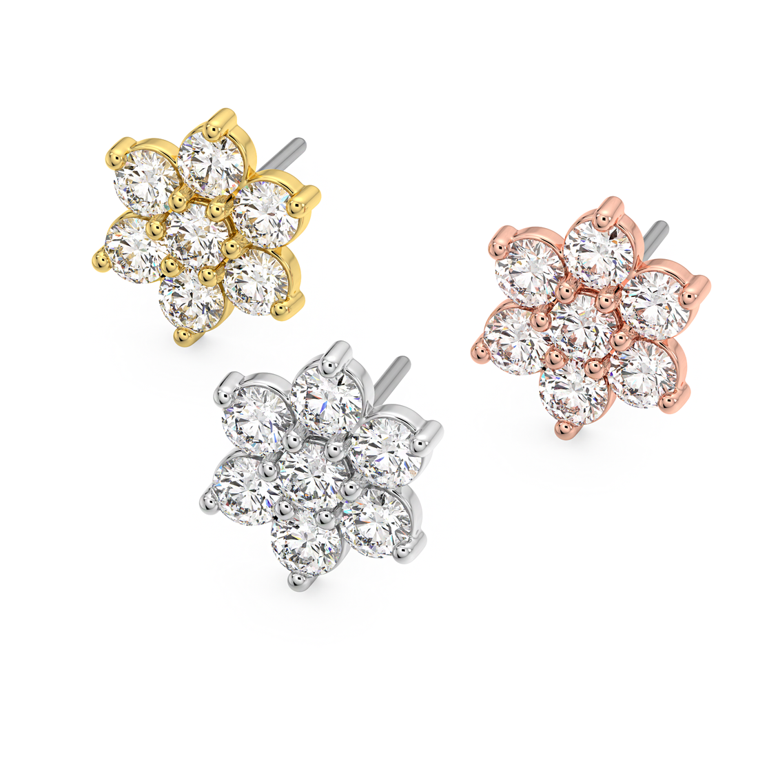 7 Stone Flower 1.5mm Stones
