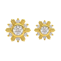 7 Stone Snowflake End With Diamond