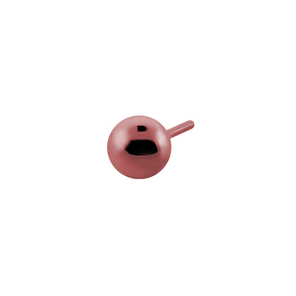 Titanium Threadless Ball End