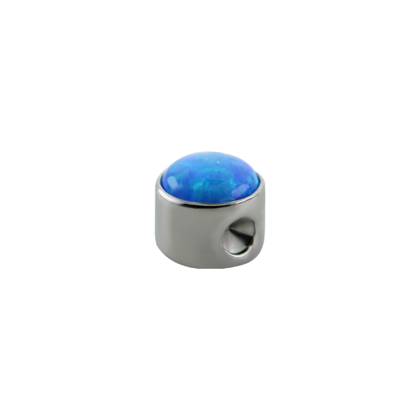 Titanium Captive Bezel End