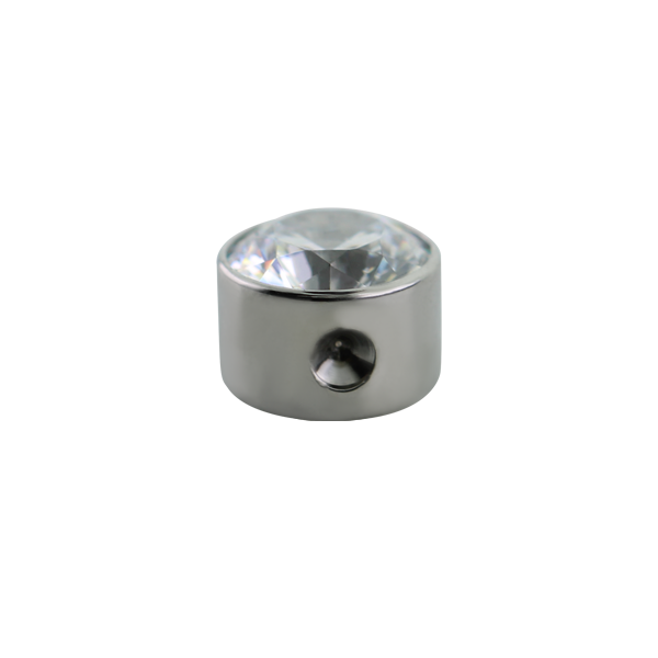 Titanium Captive Bezel End