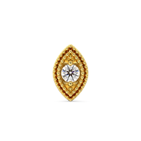 Double Millgrain Marquise