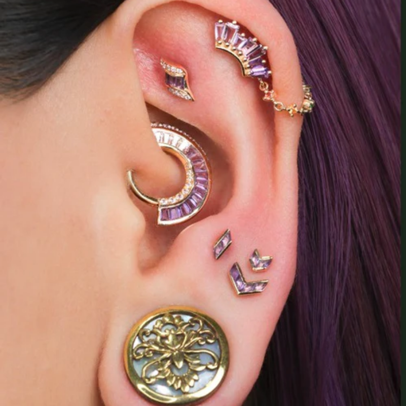 Echelon with Amethyst  From Buddha