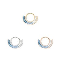 Echelon with London Blue Topaz Clicker — Buddha