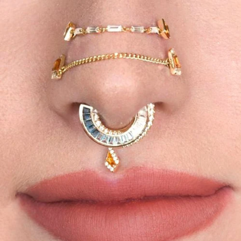 Echelon with London Blue Topaz Clicker — Buddha