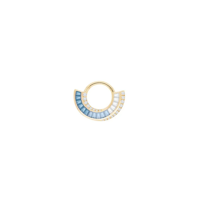 Echelon with London Blue Topaz Clicker — Buddha