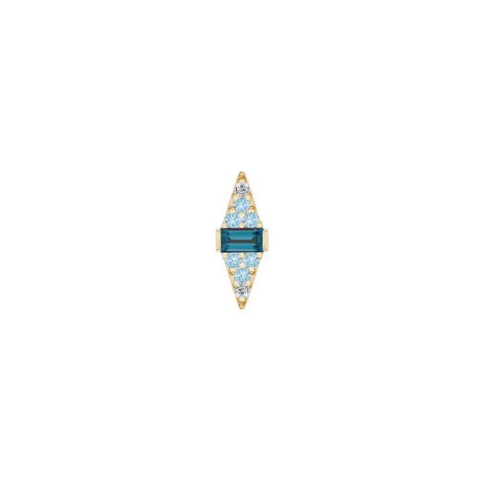 Electric Feel with London Blue Topaz Ombre — Buddha