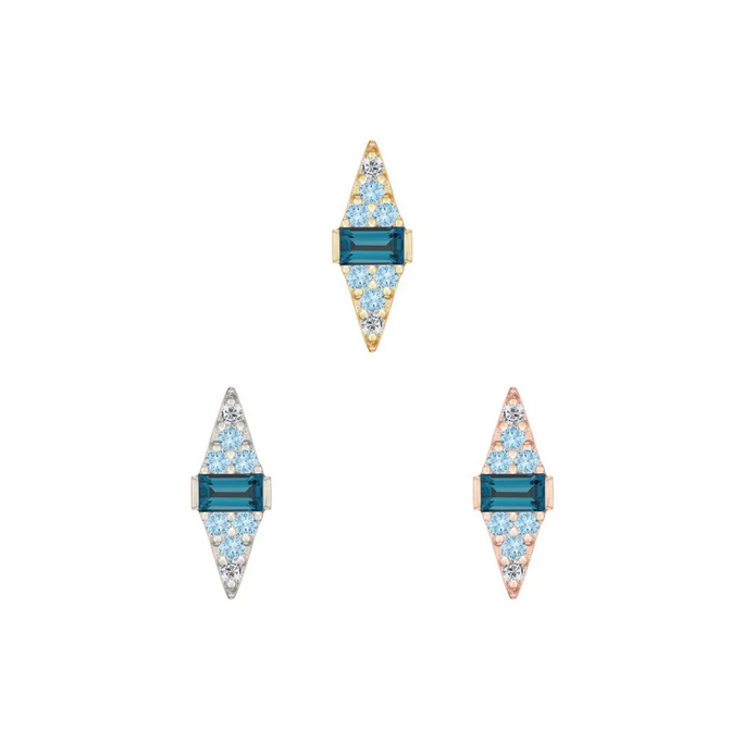 Electric Feel with London Blue Topaz Ombre — Buddha