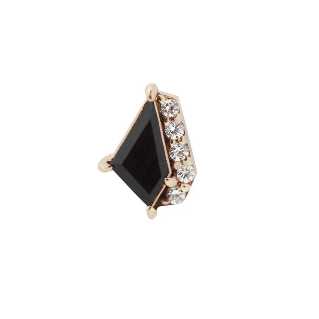 Elevate with Black Spinel and CZ — Buddha