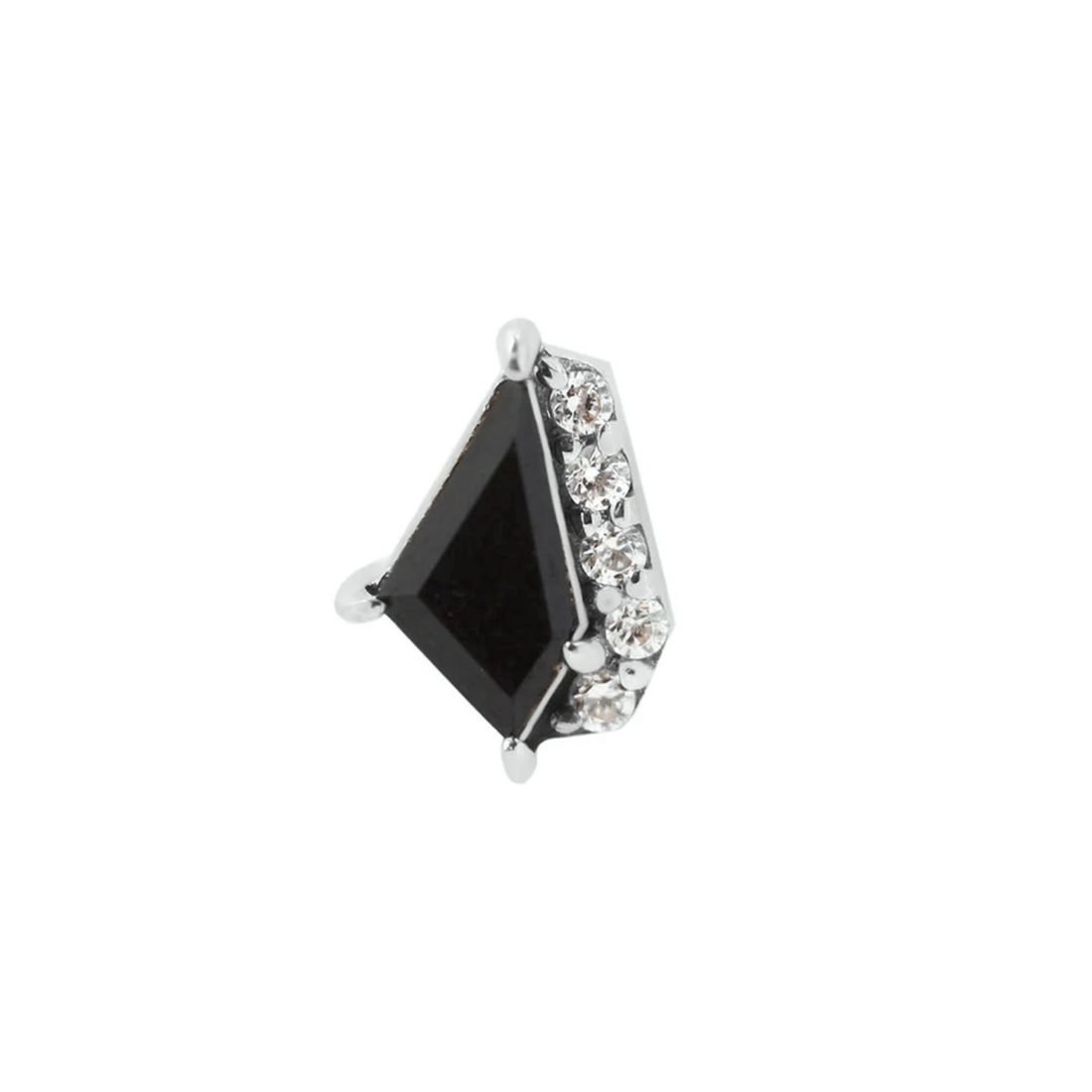 Elevate with Black Spinel and CZ — Buddha