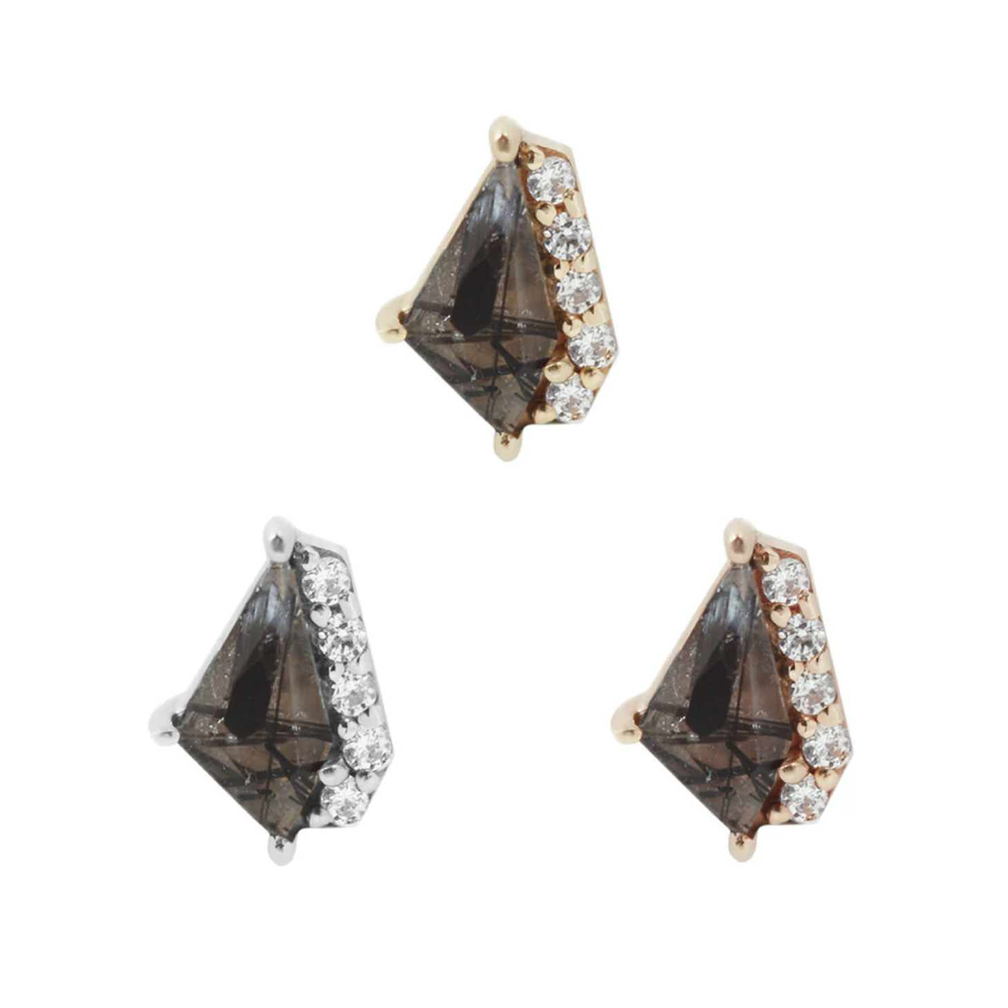 Elevate with Tourmalated Quartz and CZ From Buddha