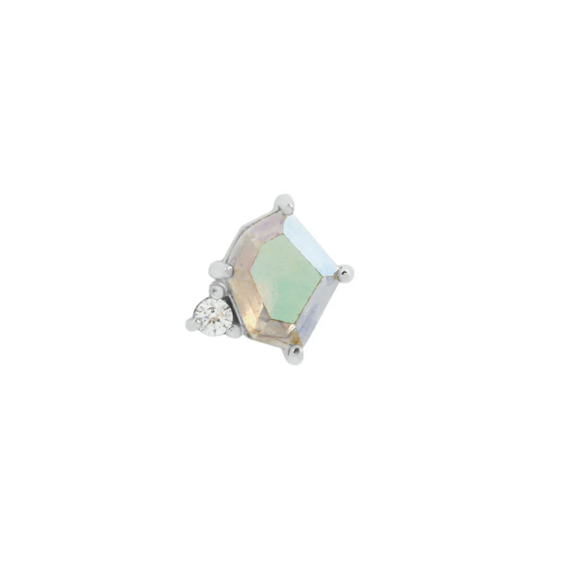 Elicit with Mercury Mist Topaz CZ — Buddha