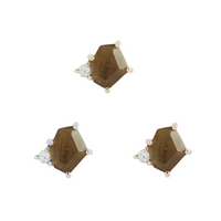 Elicit with Smoky Quartz and CZ — Buddha