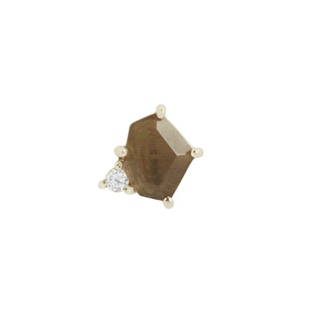 Elicit with Smoky Quartz and CZ — Buddha