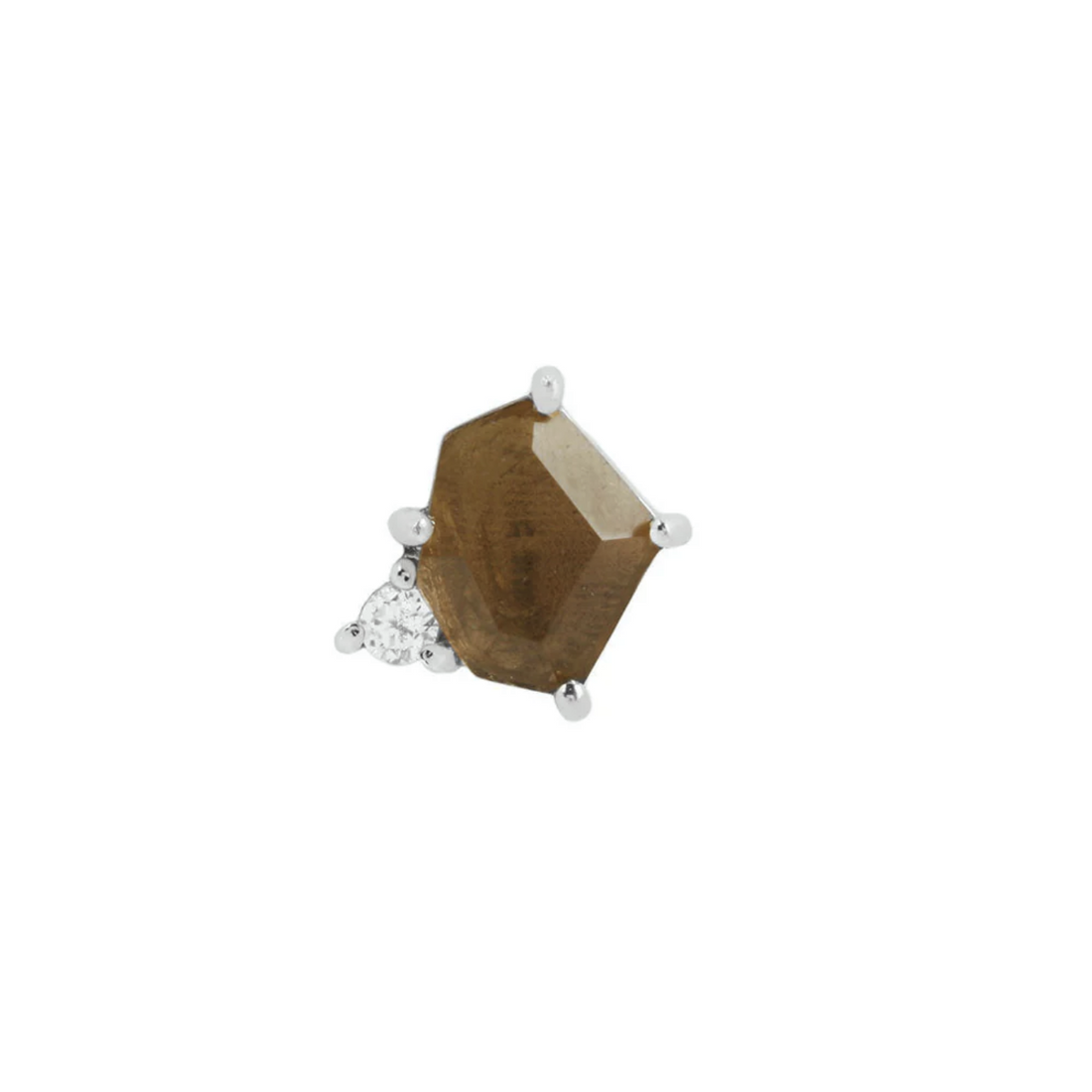 Elicit with Smoky Quartz and CZ — Buddha
