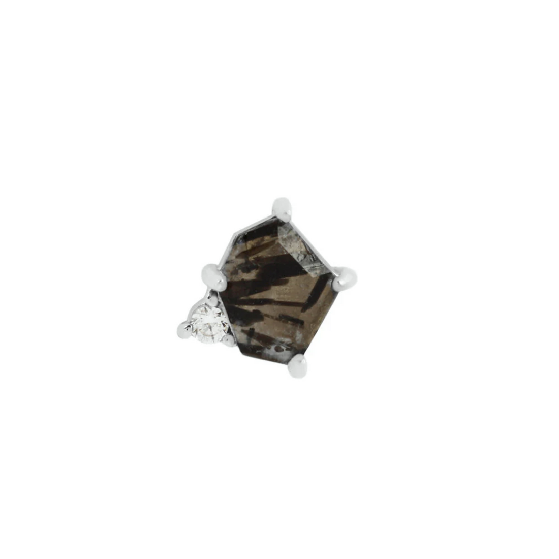 Elicit with Tourmalated Quartz and CZ — Buddha