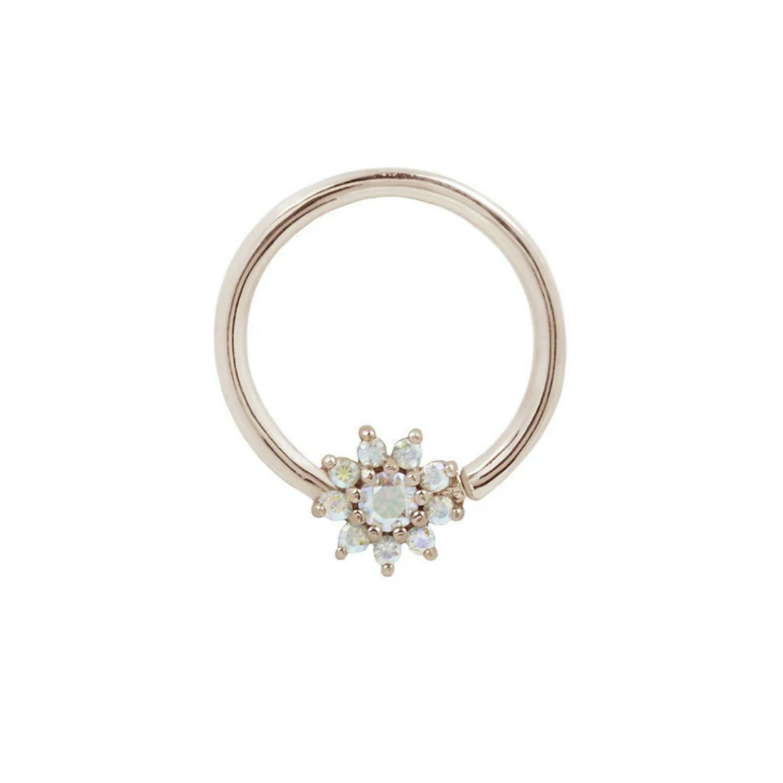 Eloise Seam Ring with Mercury Mist Topaz — Buddha