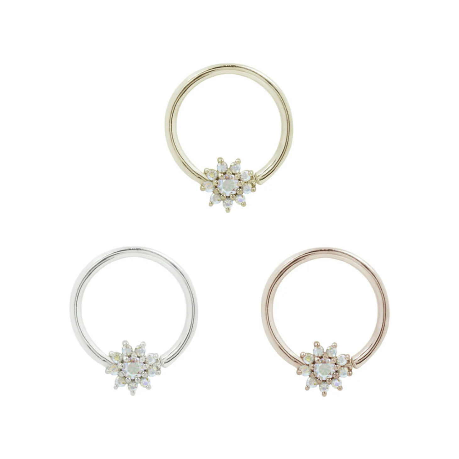 Eloise Seam Ring with Mercury Mist Topaz — Buddha