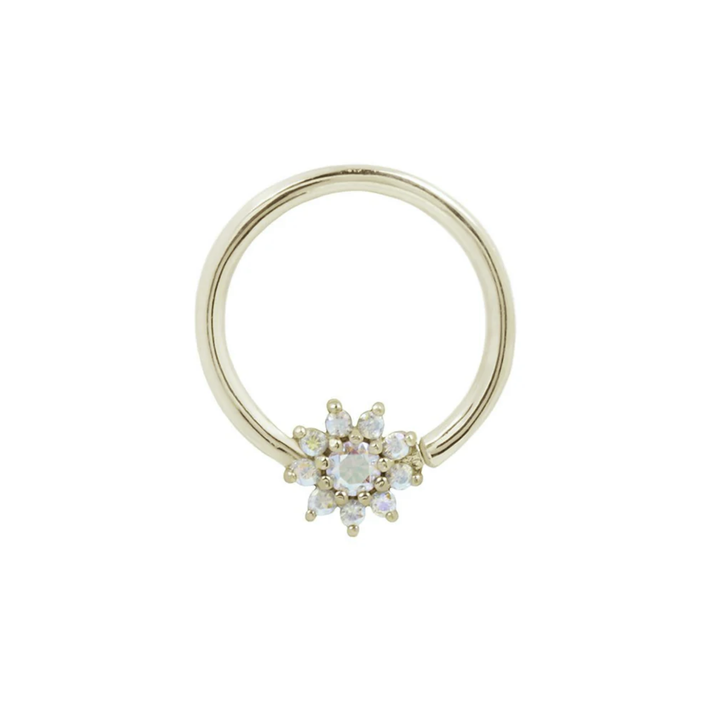 Eloise Seam Ring with Mercury Mist Topaz — Buddha