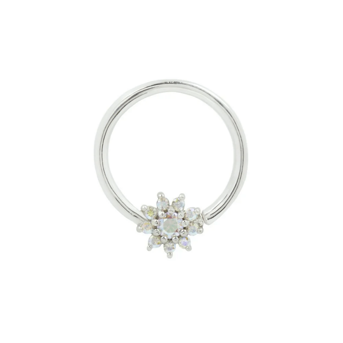 Eloise Seam Ring with Mercury Mist Topaz — Buddha