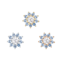 Eloise with London Blue Topaz and CZ — Buddha