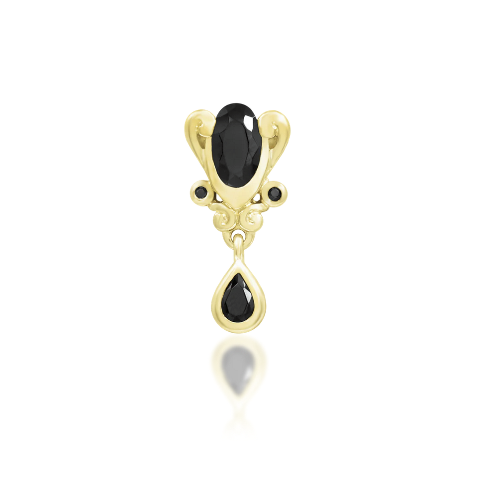 Empusa with Black CZ — Junipurr