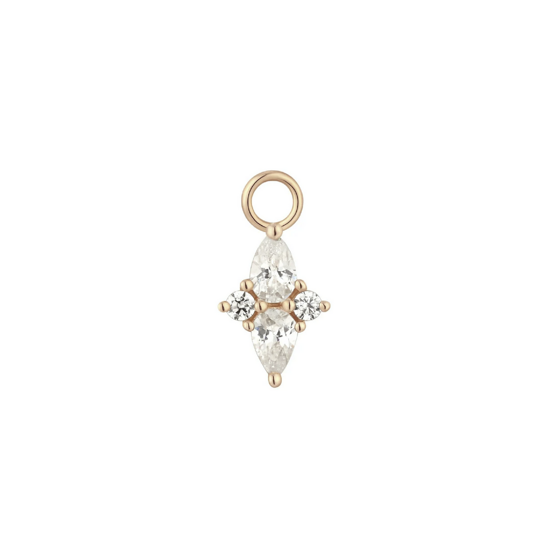 Ethereal Charm with CZ — Buddha