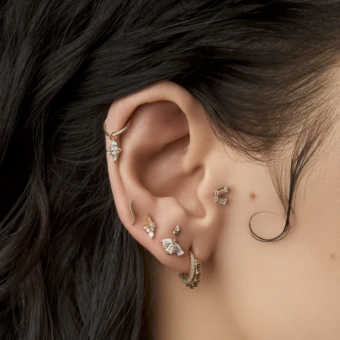Ethereal Charm with CZ — Buddha