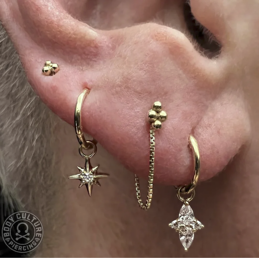 Ethereal Charm with CZ — Buddha