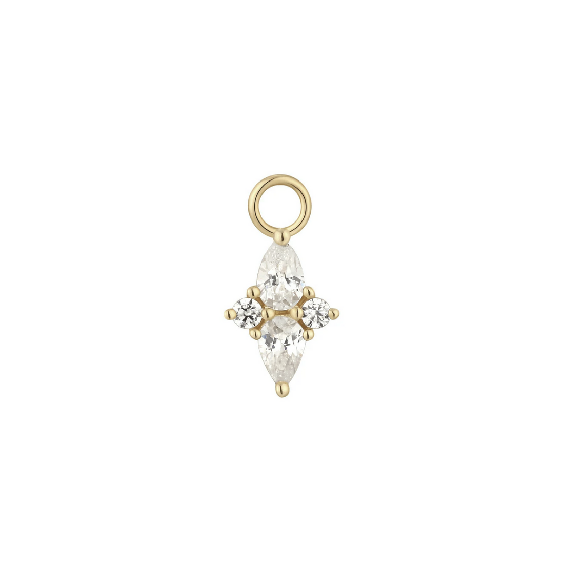 Ethereal Charm with CZ — Buddha