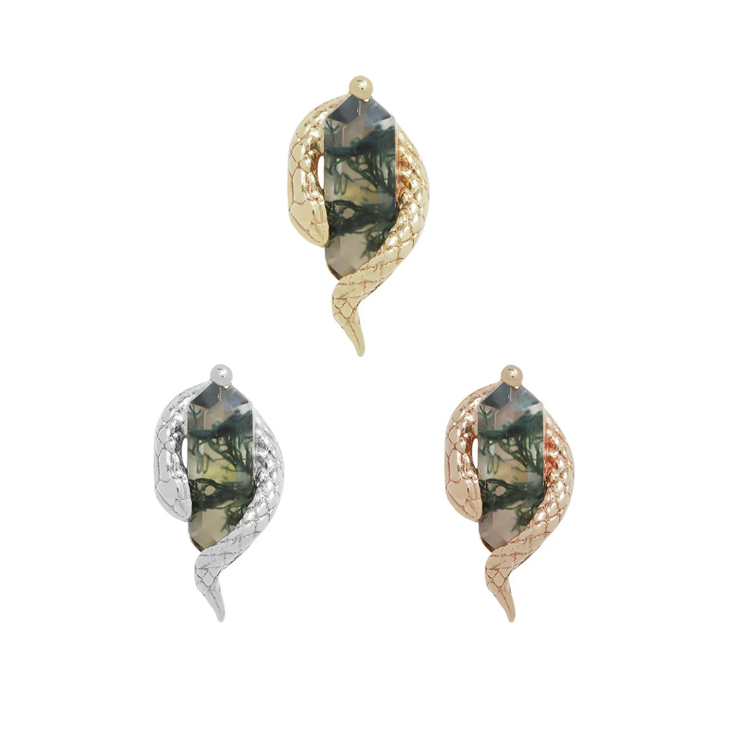 Eve Was Framed with Moss Agate From Buddha