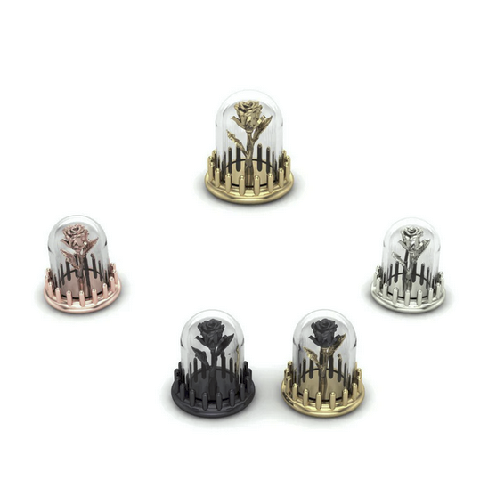 Everlasting Rose from Mushroom