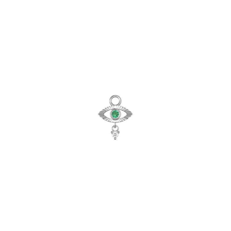 Evil Eye with Tear Charm — Modern Mood