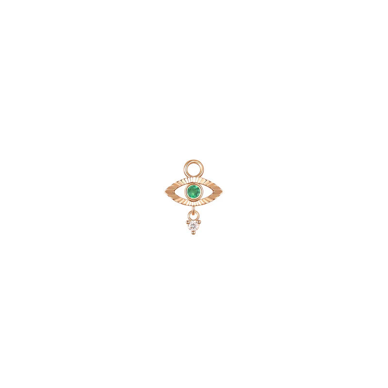 Evil Eye with Tear Charm — Modern Mood
