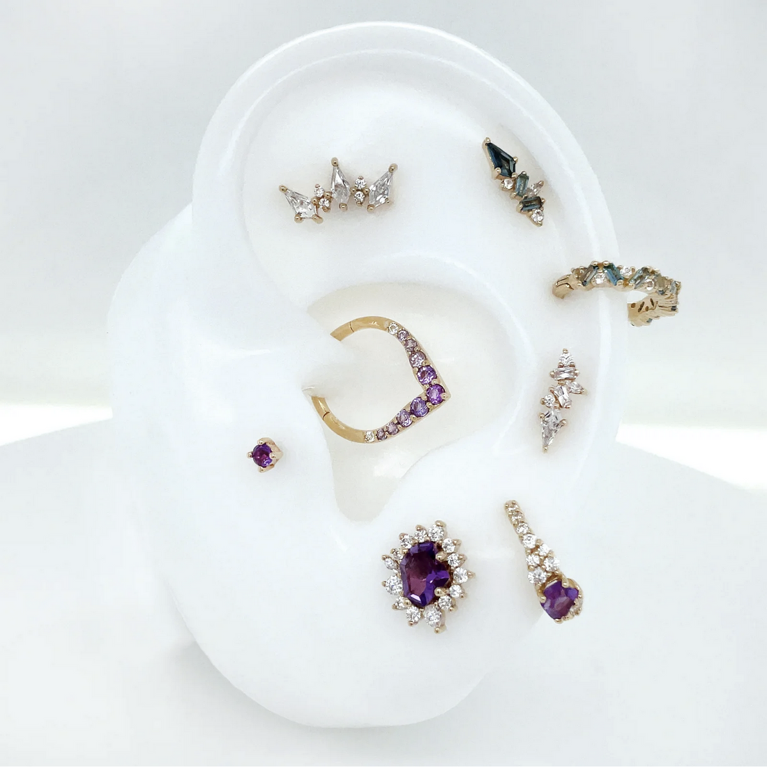 Eye Candy with Amethyst and CZ From Buddha