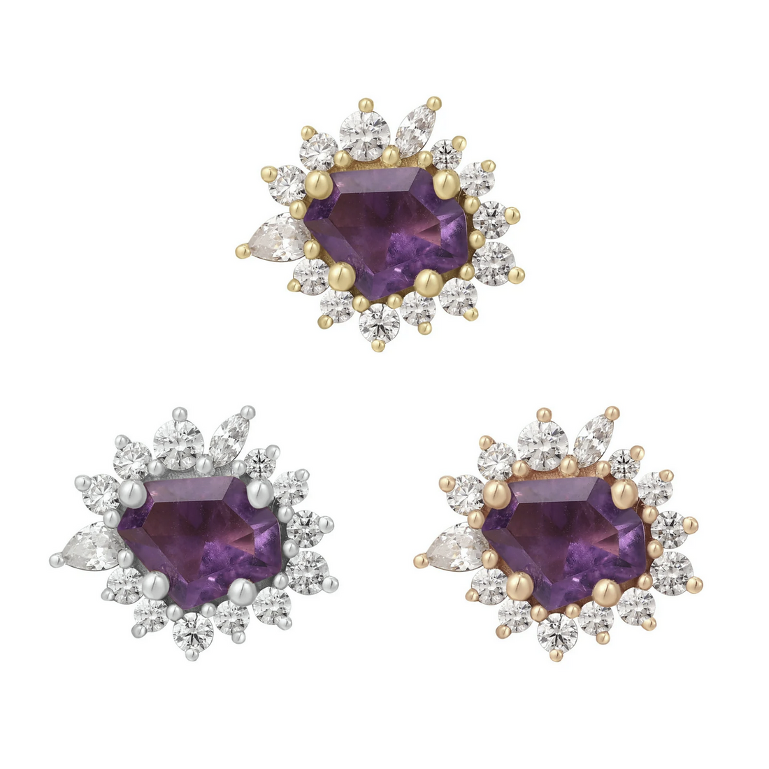 Eye Candy with Amethyst and CZ From Buddha