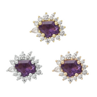 Eye Candy with Amethyst and CZ From Buddha