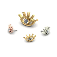 Eye with Gemstone From Mushroom — M.US.HROOM
