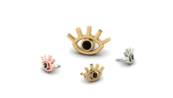 Eye with Gemstone From Mushroom — M.US.HROOM