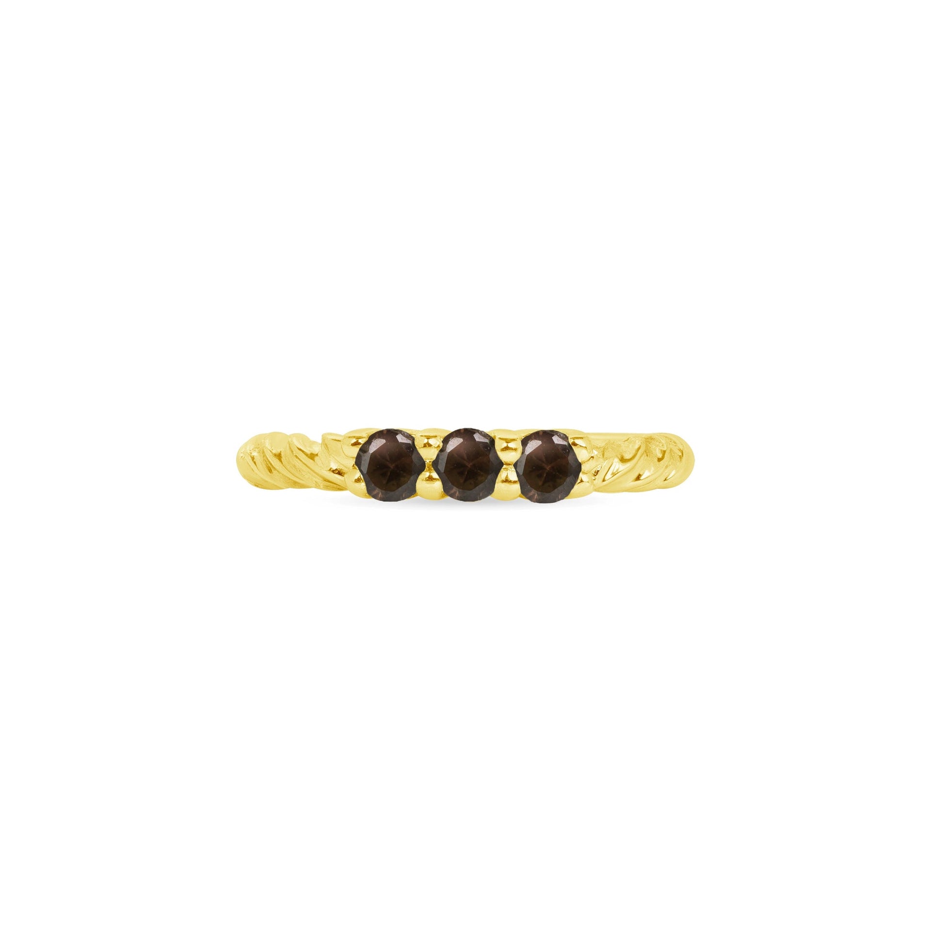 3 Prong Filigree Seamless Ring — NorVoch