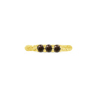 3 Prong Filigree Seamless Ring — NorVoch