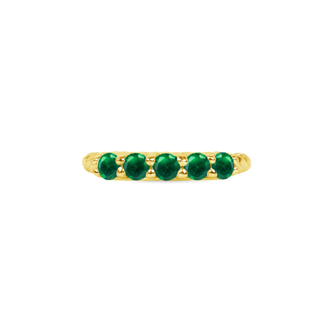5 Prong Filigree Seamless Ring — NorVoch