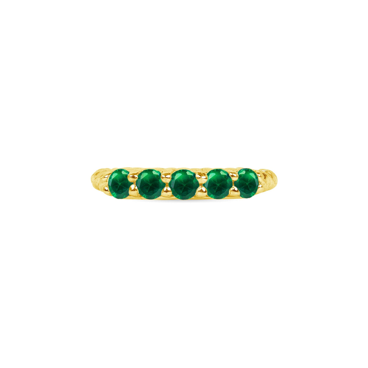 5 Prong Filigree Seamless Ring — NorVoch