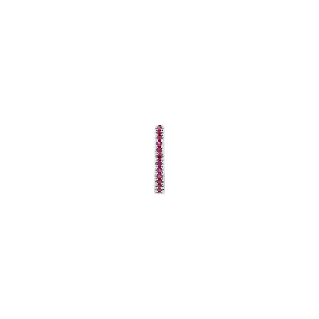 Faceted Gemstone Huggie — Modern Mood