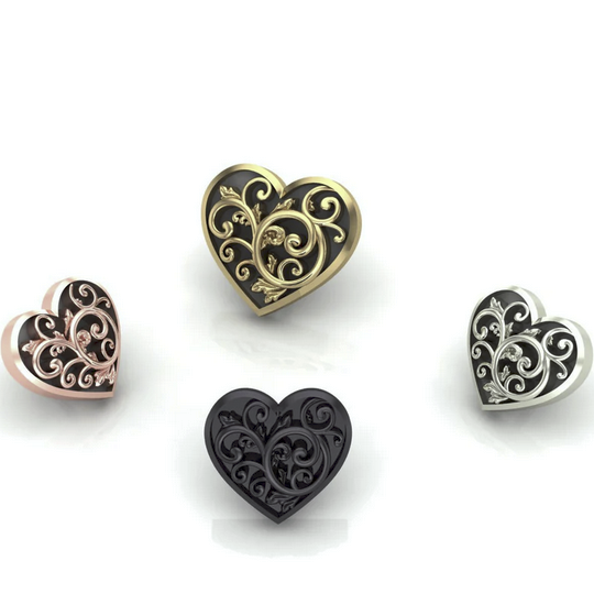 Fancy Heart from Mushroom