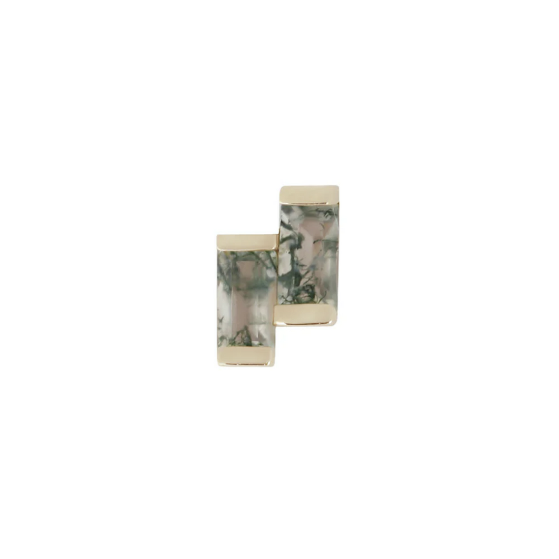 Fervor with Moss Agate — Buddha