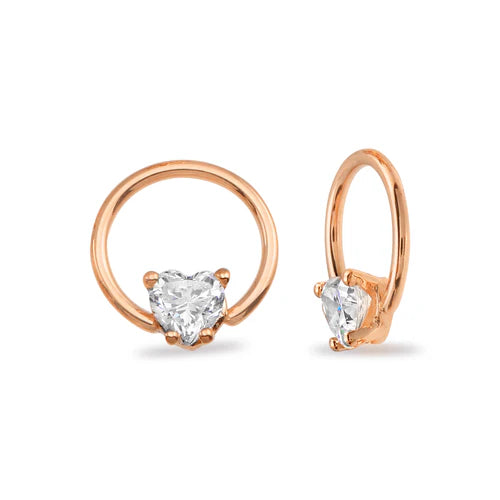 Fixed Heart Seamless Ring from Norvoch