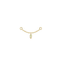 Marquise Bezel Gemstone Chain